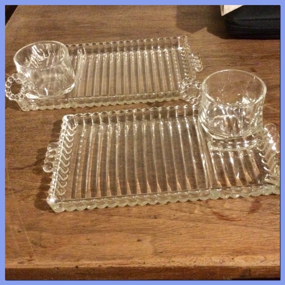 1950s Hazel Atlas pair of 2pc Set - Picture 10 of 10